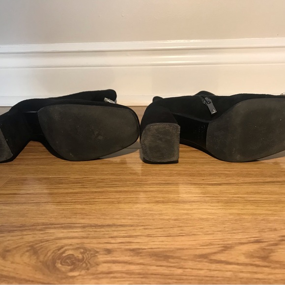 Boots for sale, suede, size 35 - Picture 4 of 5